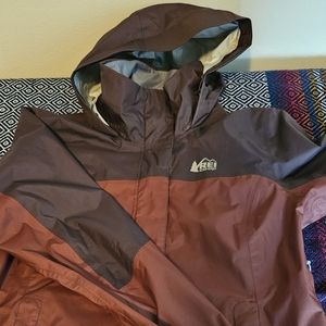 REI hiking rain coat